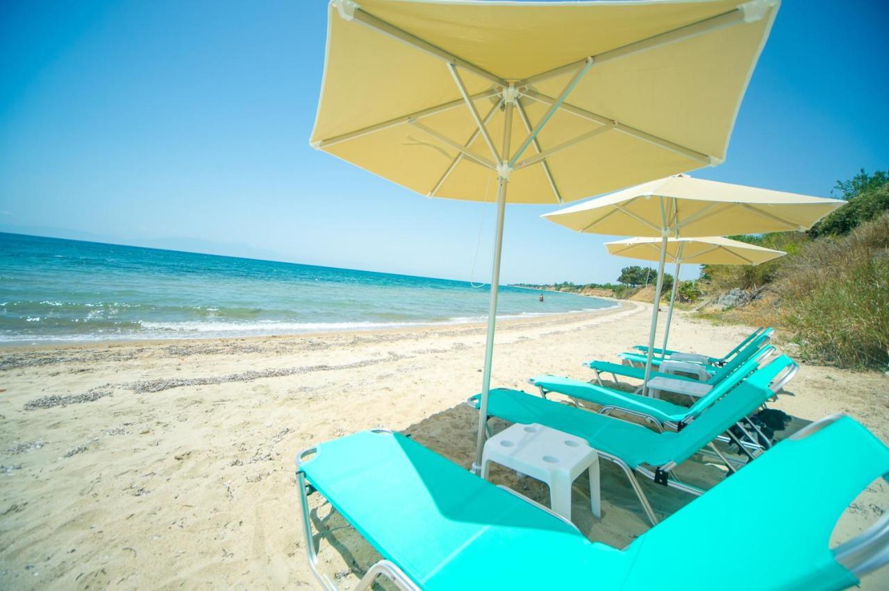 Summerday Villa Private Beach Nea Iraklia Exterior foto